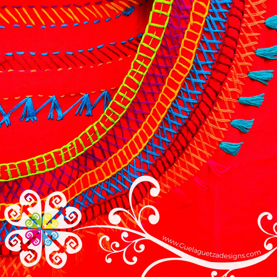 Sunset Women Embroider Dress- Vestido Bordado