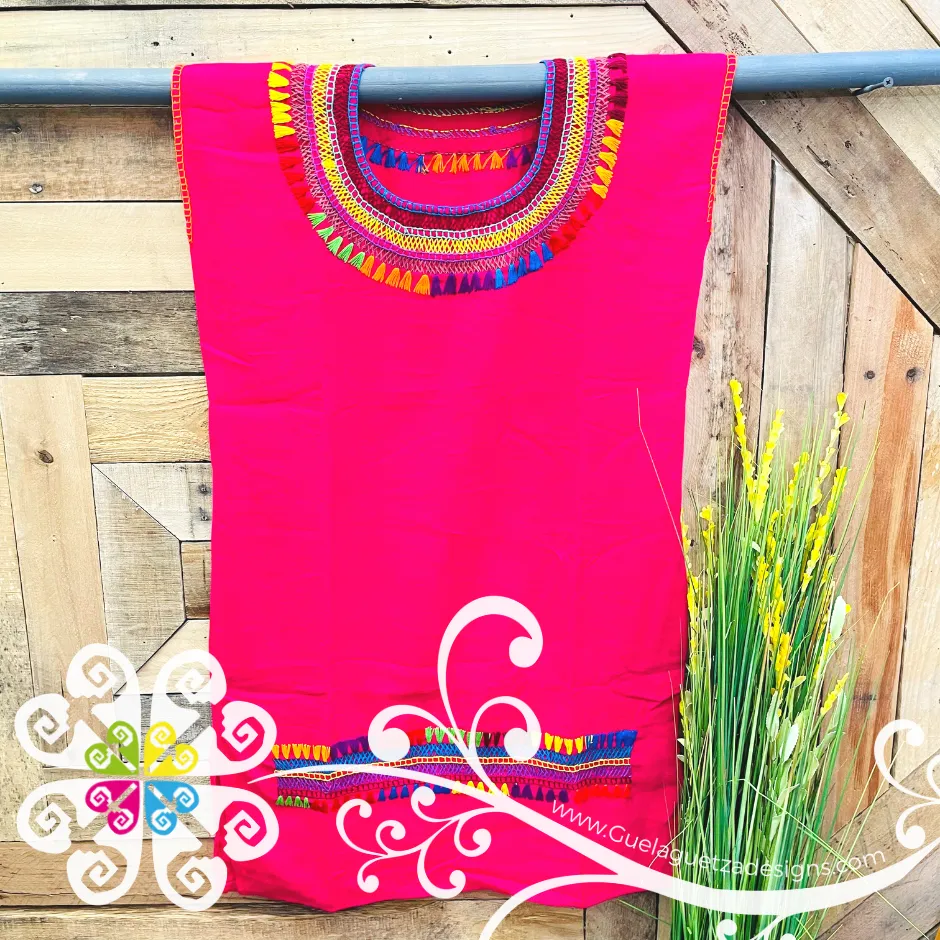 Sunset Women Embroider Dress- Vestido Bordado