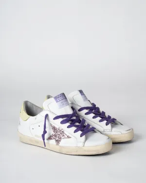 super-star sneaker - white/pink/yellow