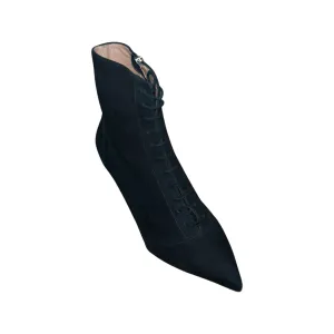 Tabitha Simmons Emmet Black Kidsuede