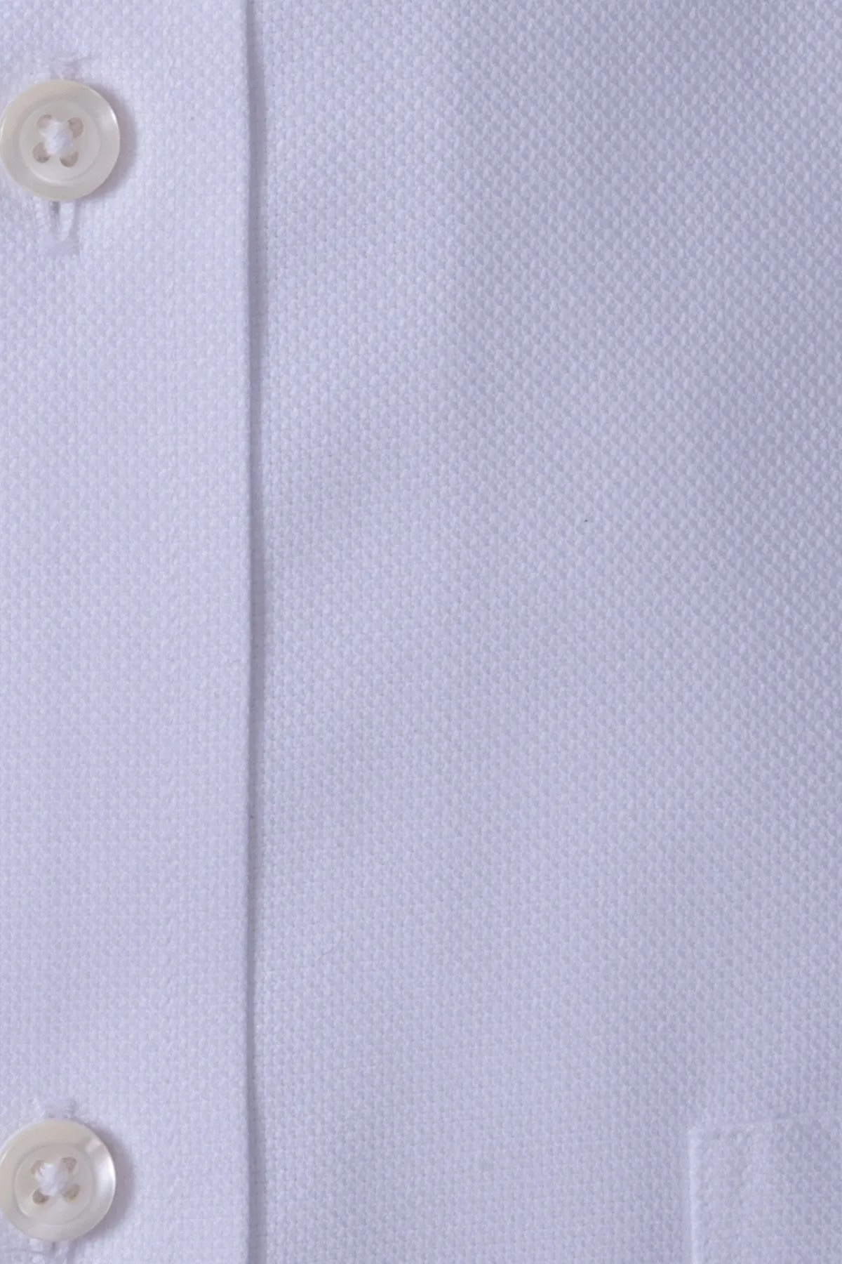 Tailored Fit White Royal Oxford English Spread Collar French Cuff Supima® Cotton Non-Iron Dress Shirt