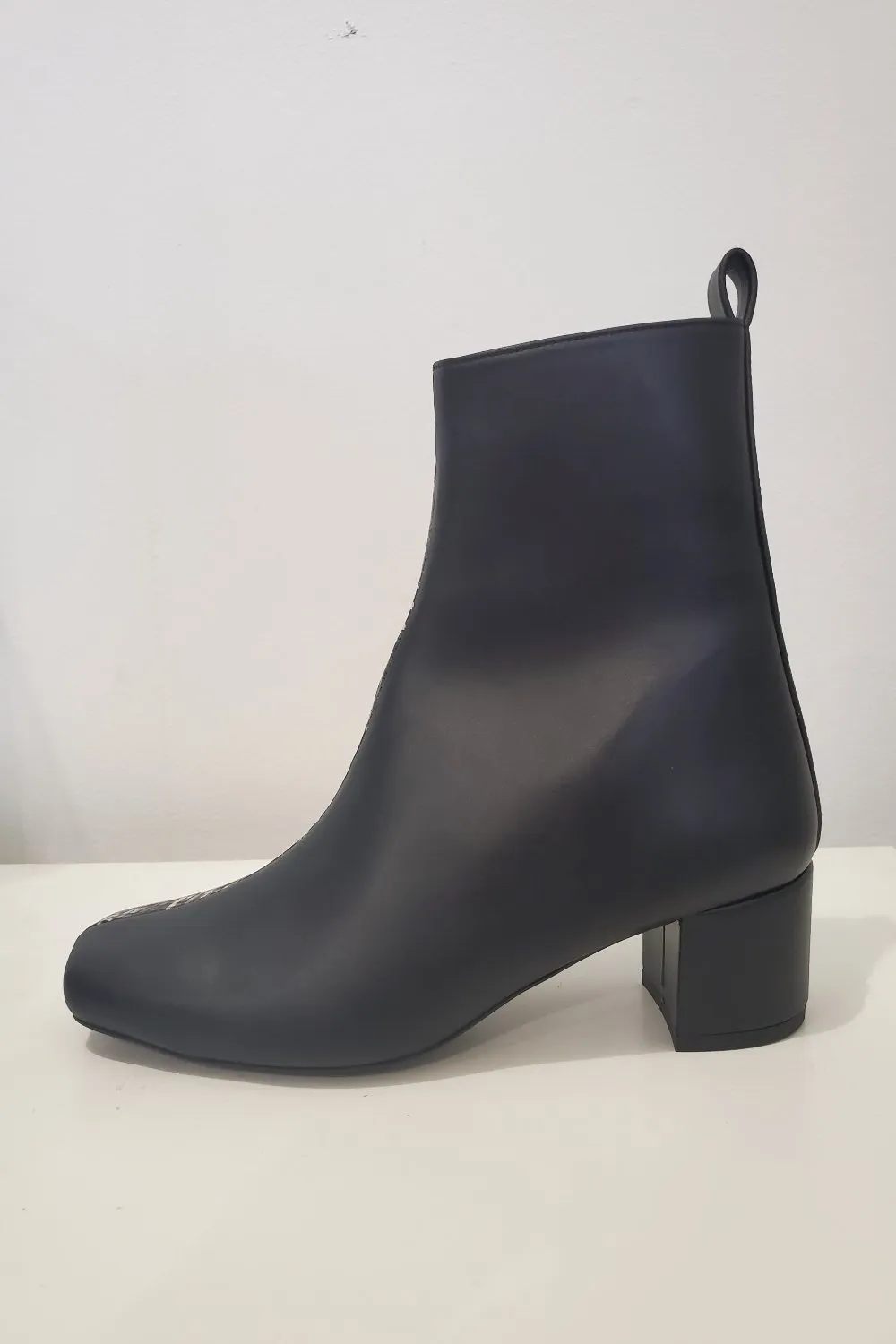 Teo Boot - Black / Grey Snake