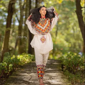 Teruwork Habesha Cloth