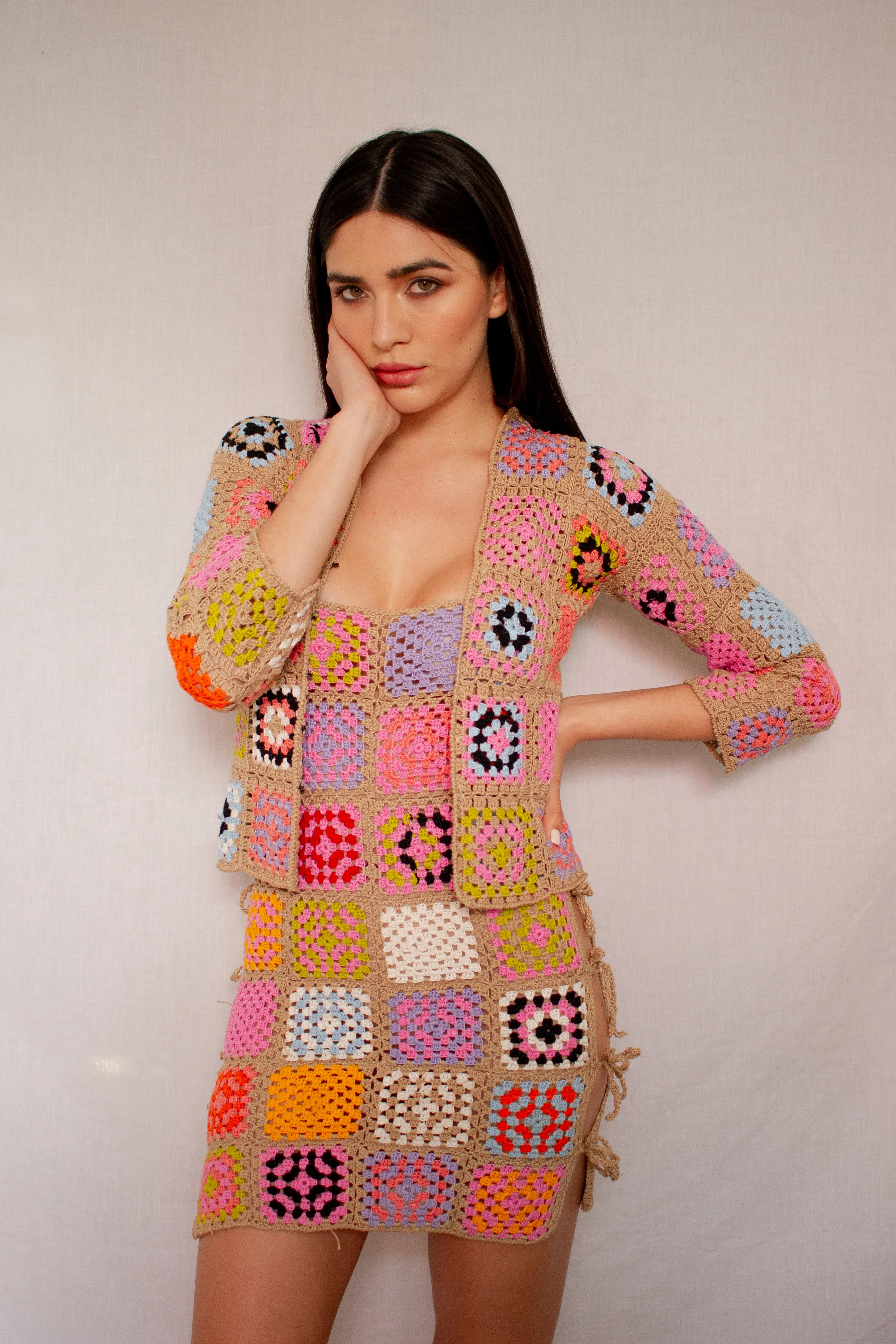 The Cuba Libre Dress in Patchwork