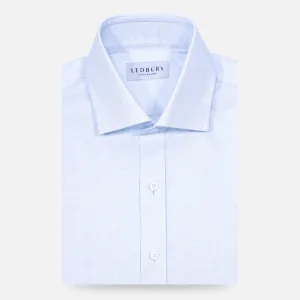 The Light Blue Pelton Royal Oxford Custom Shirt