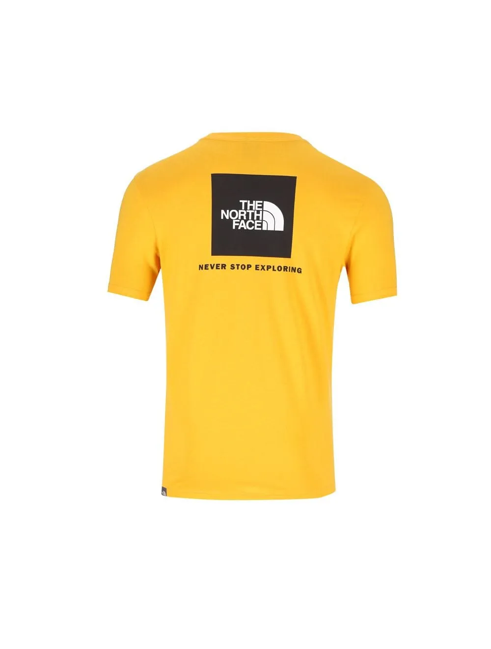 The North Face SS Redbox Mens T-Shirt Gold