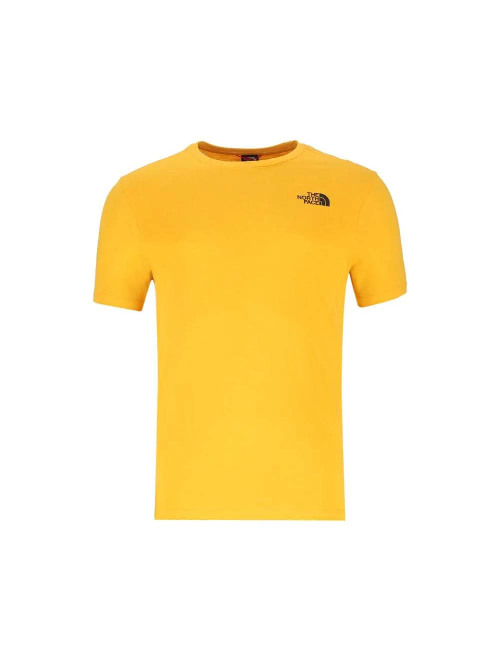 The North Face SS Redbox Mens T-Shirt Gold