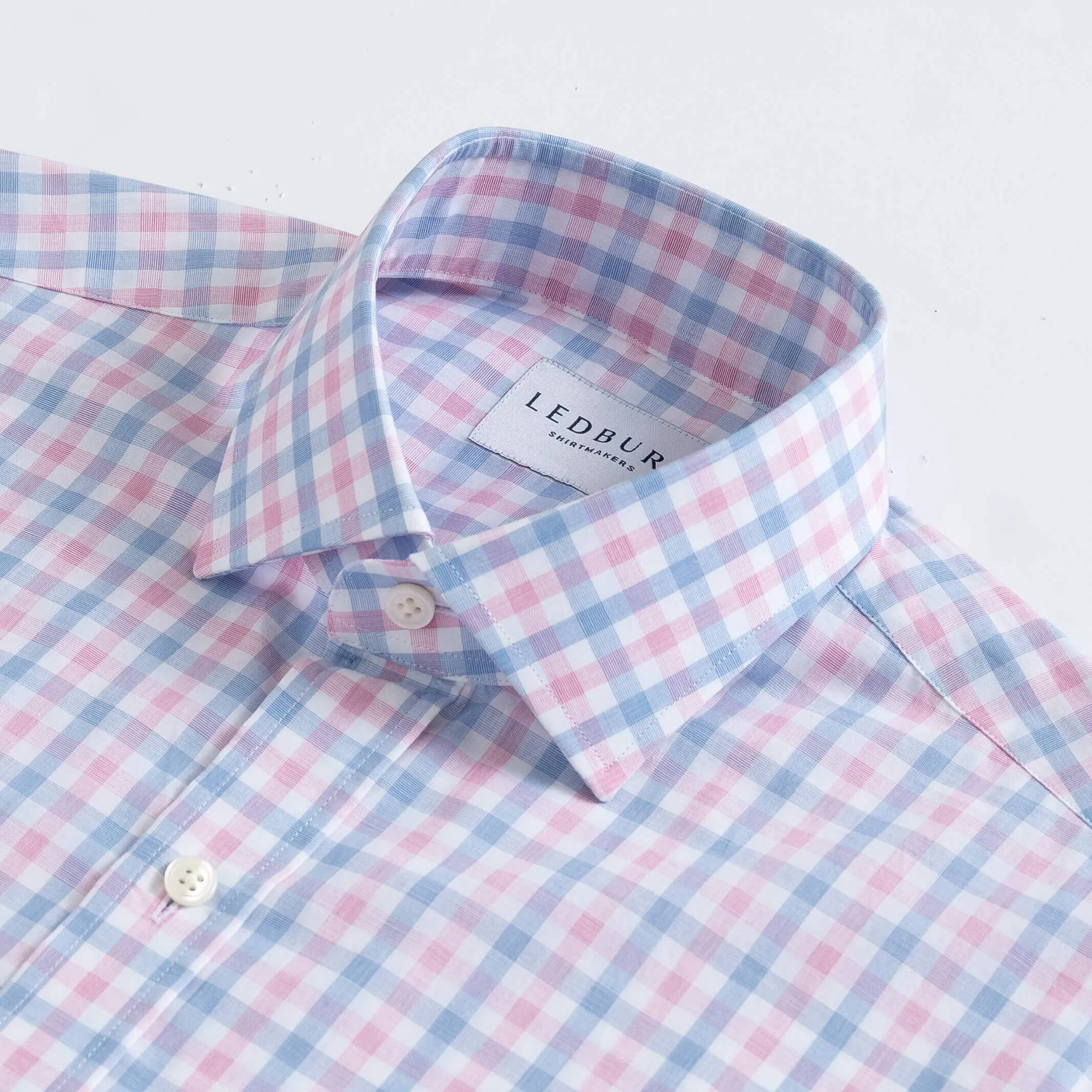 The Pink Rollins Plaid Custom Shirt