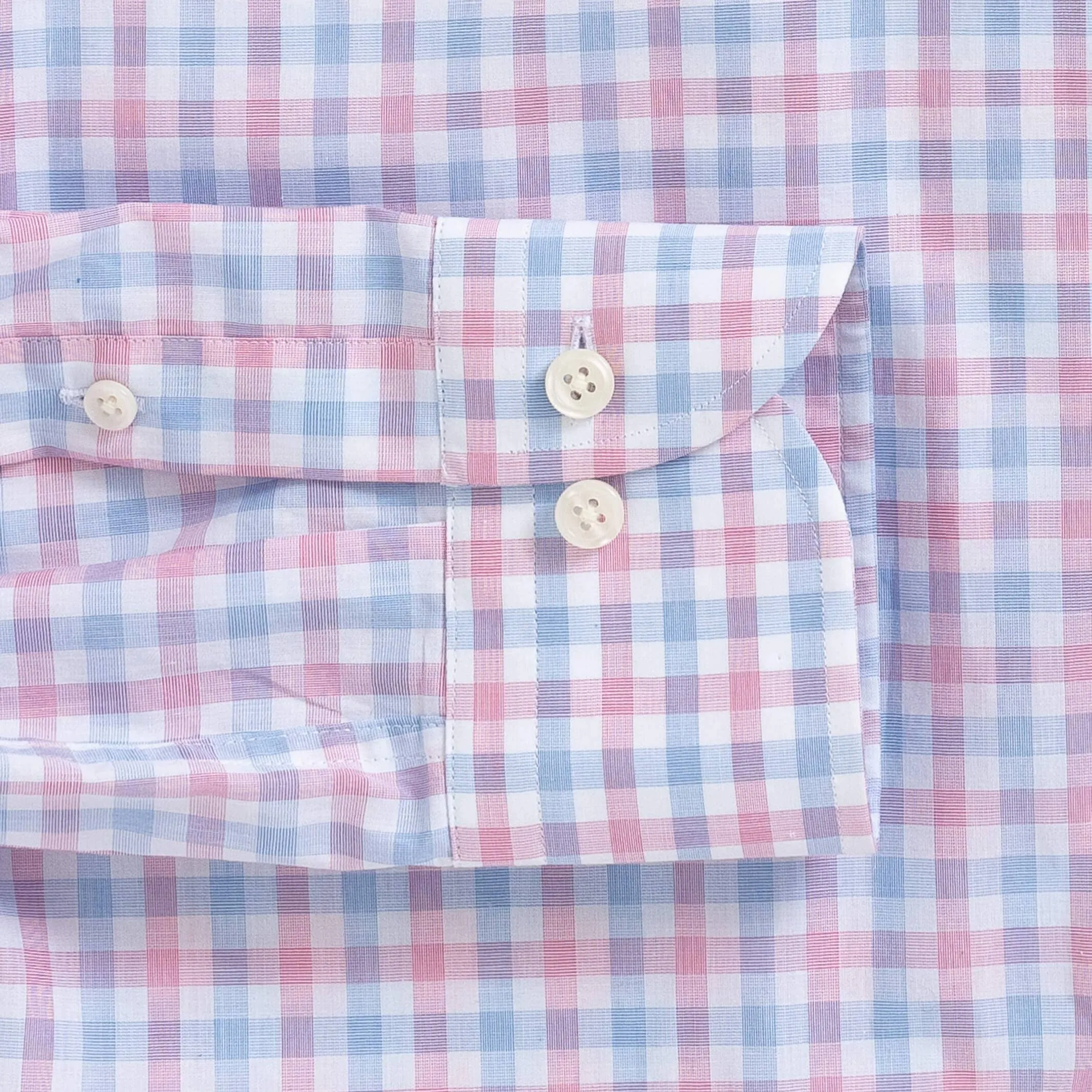 The Pink Rollins Plaid Custom Shirt