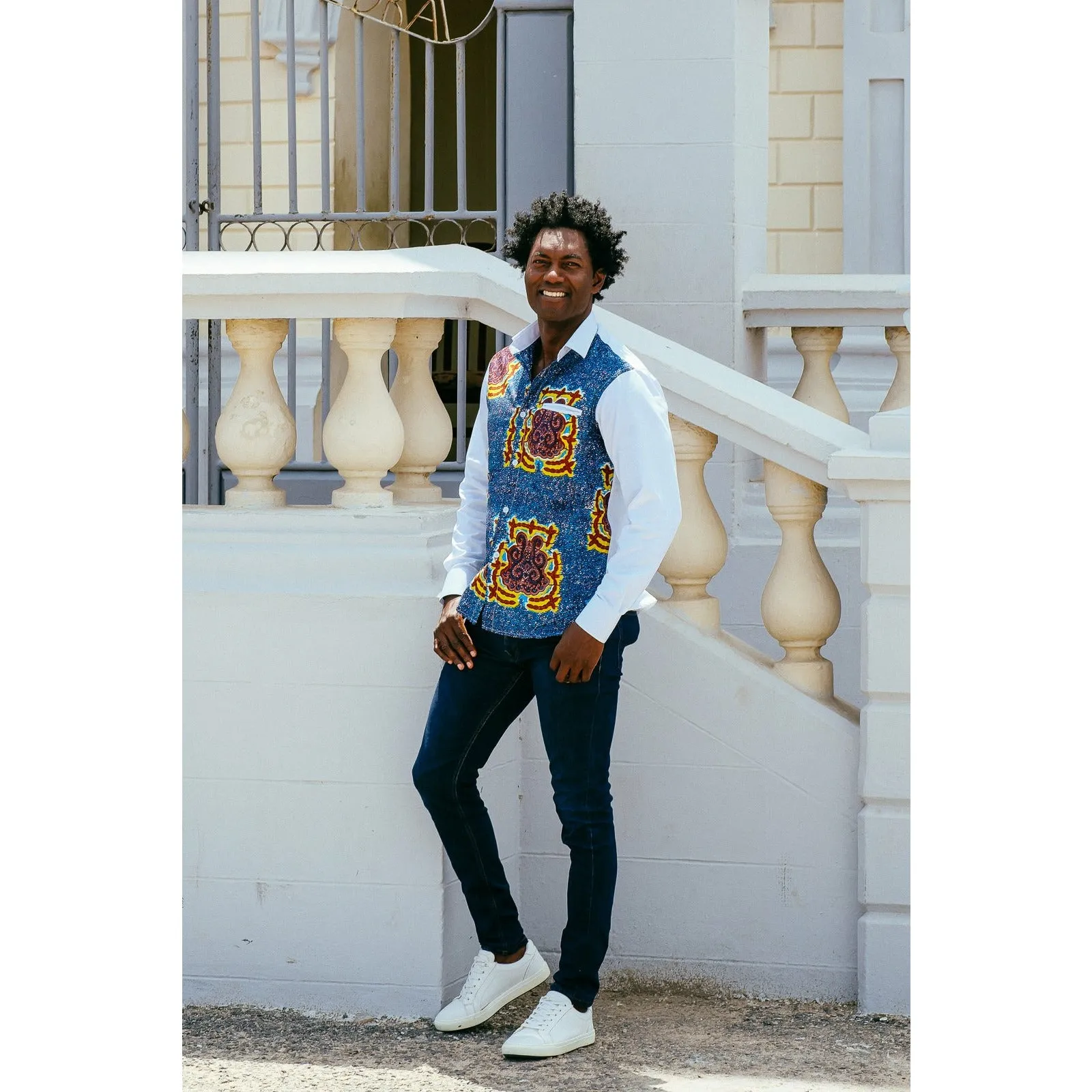 Tortoise Back Button Down Shirt