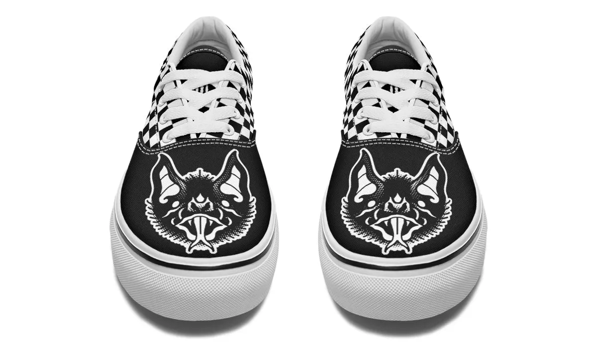 Traditional Checkered Bats Classic Shoes