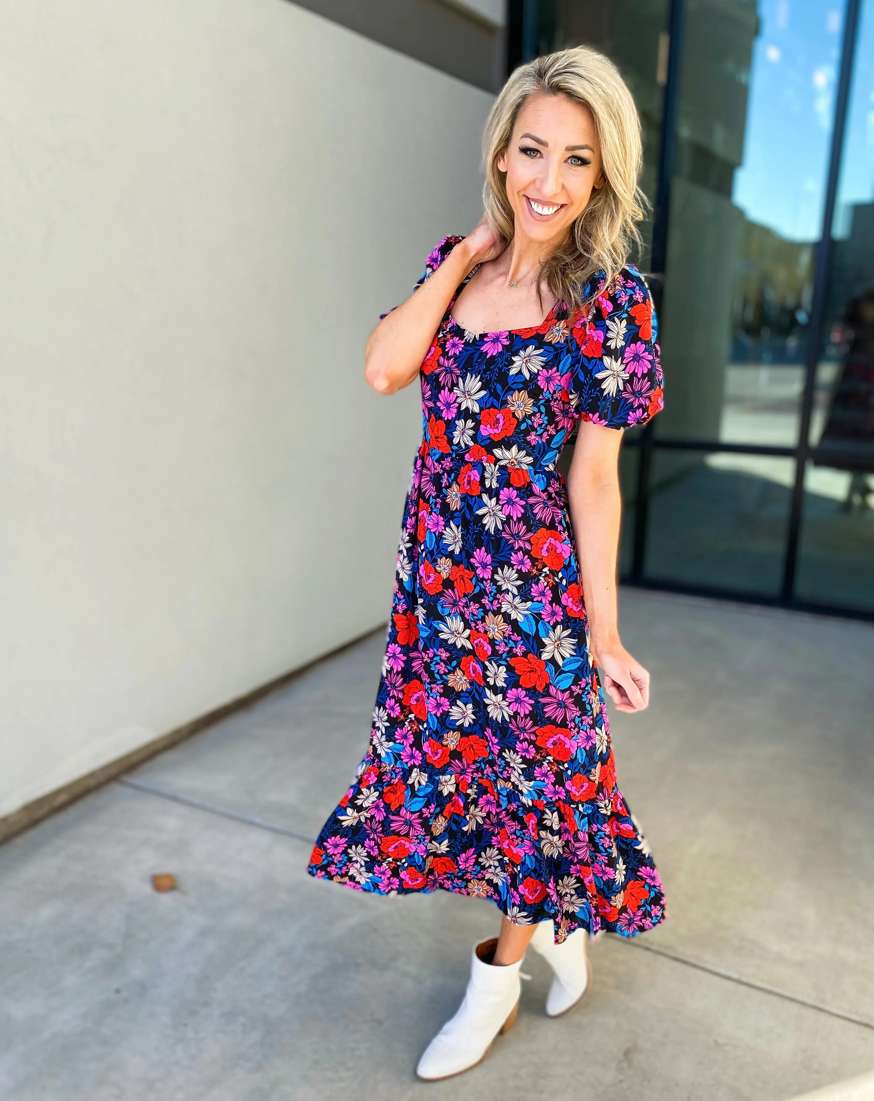 Ultra Floral Maxi Dress