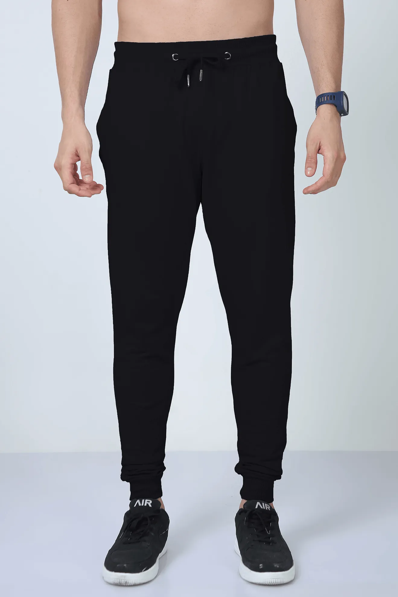Unisex Plain Cotton Joggers - UNIT 1