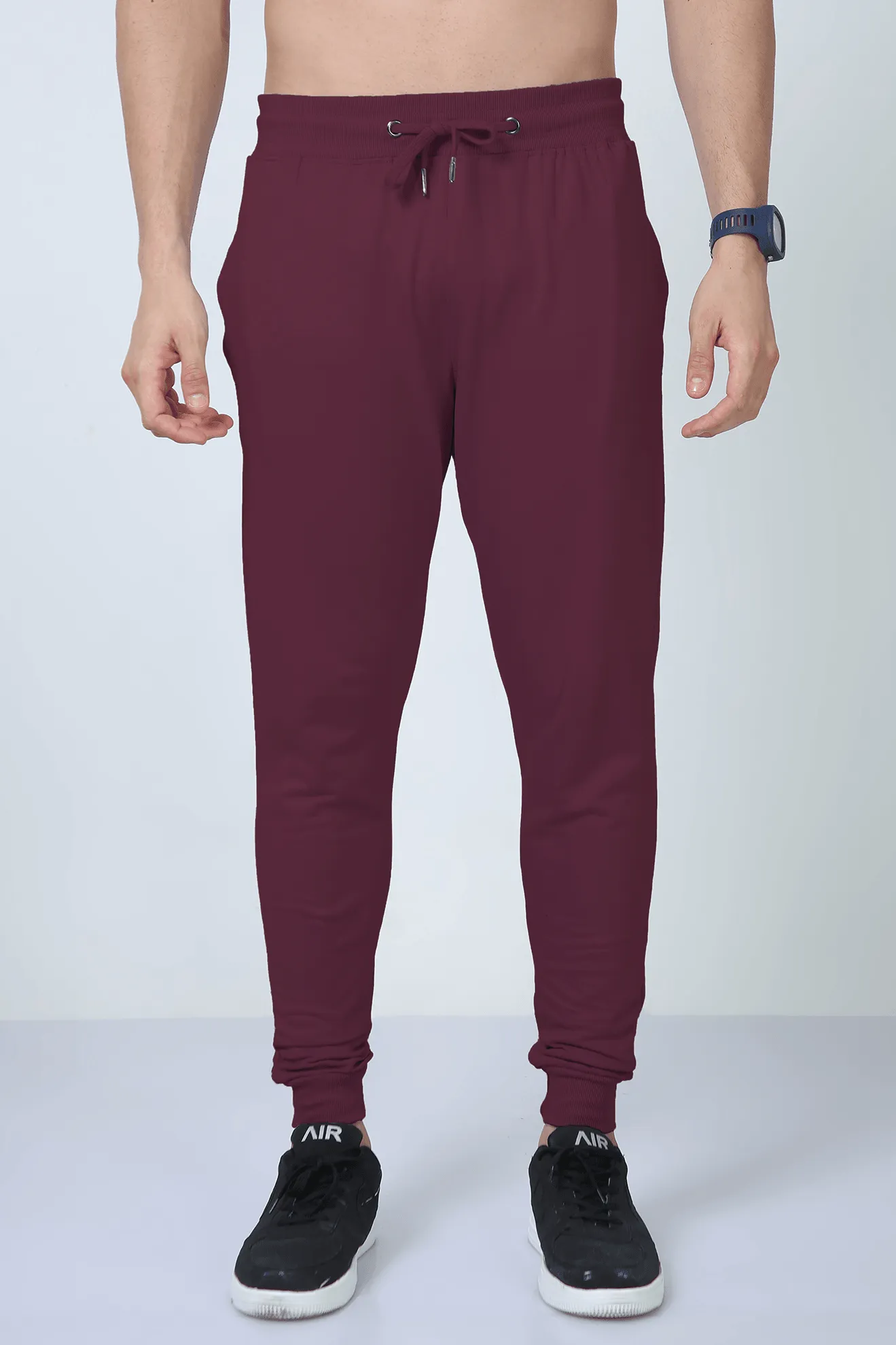 Unisex Plain Cotton Joggers - UNIT 2