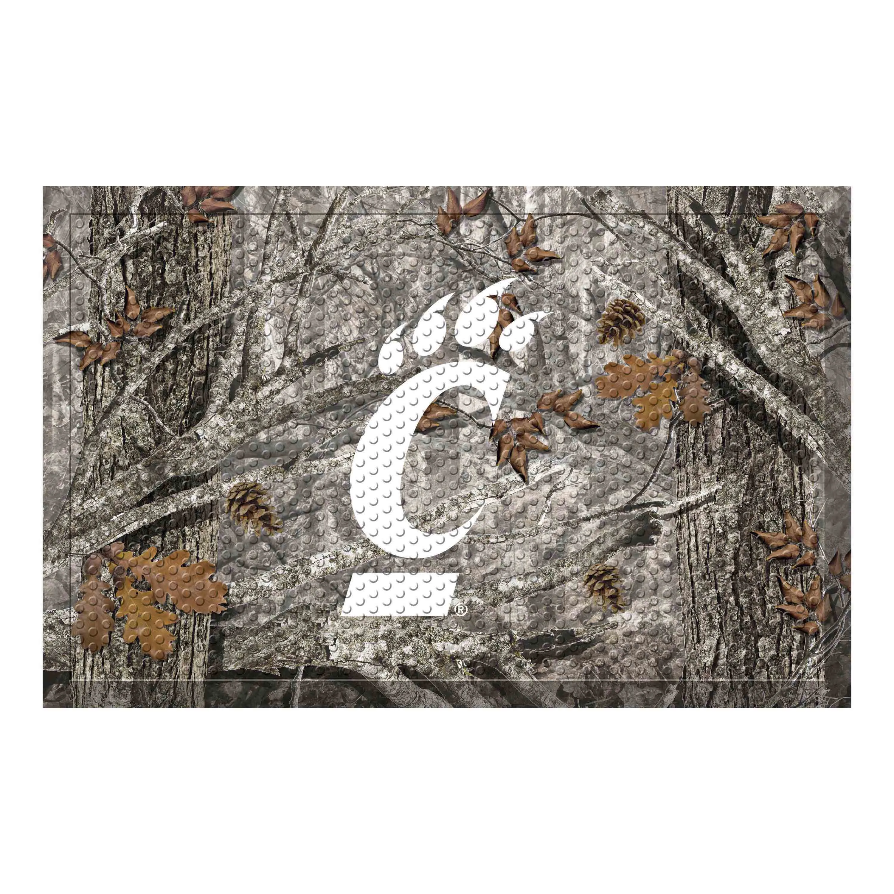 University of Cincinnati Camo Scraper Mat