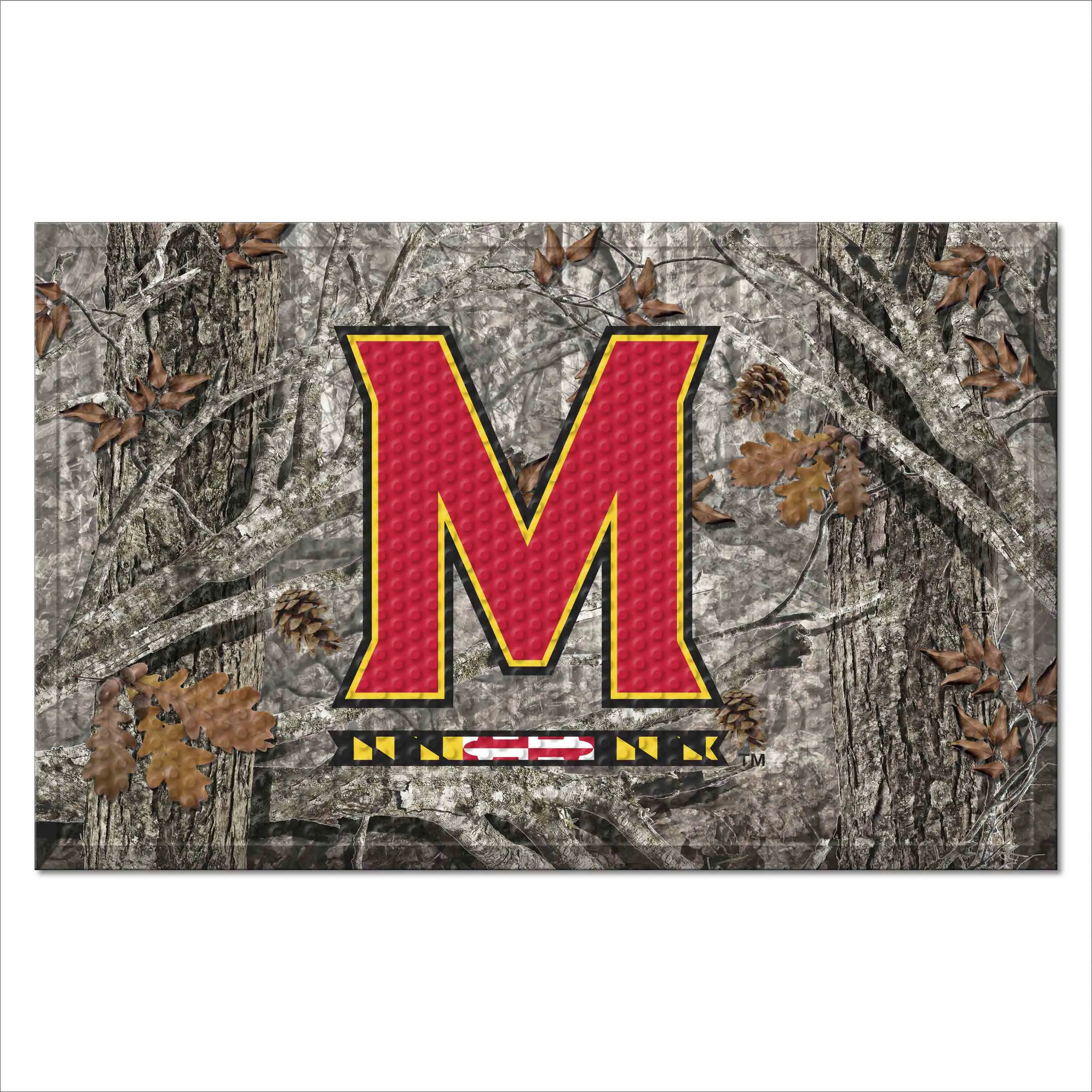 University of Maryland Camo Scraper Mat