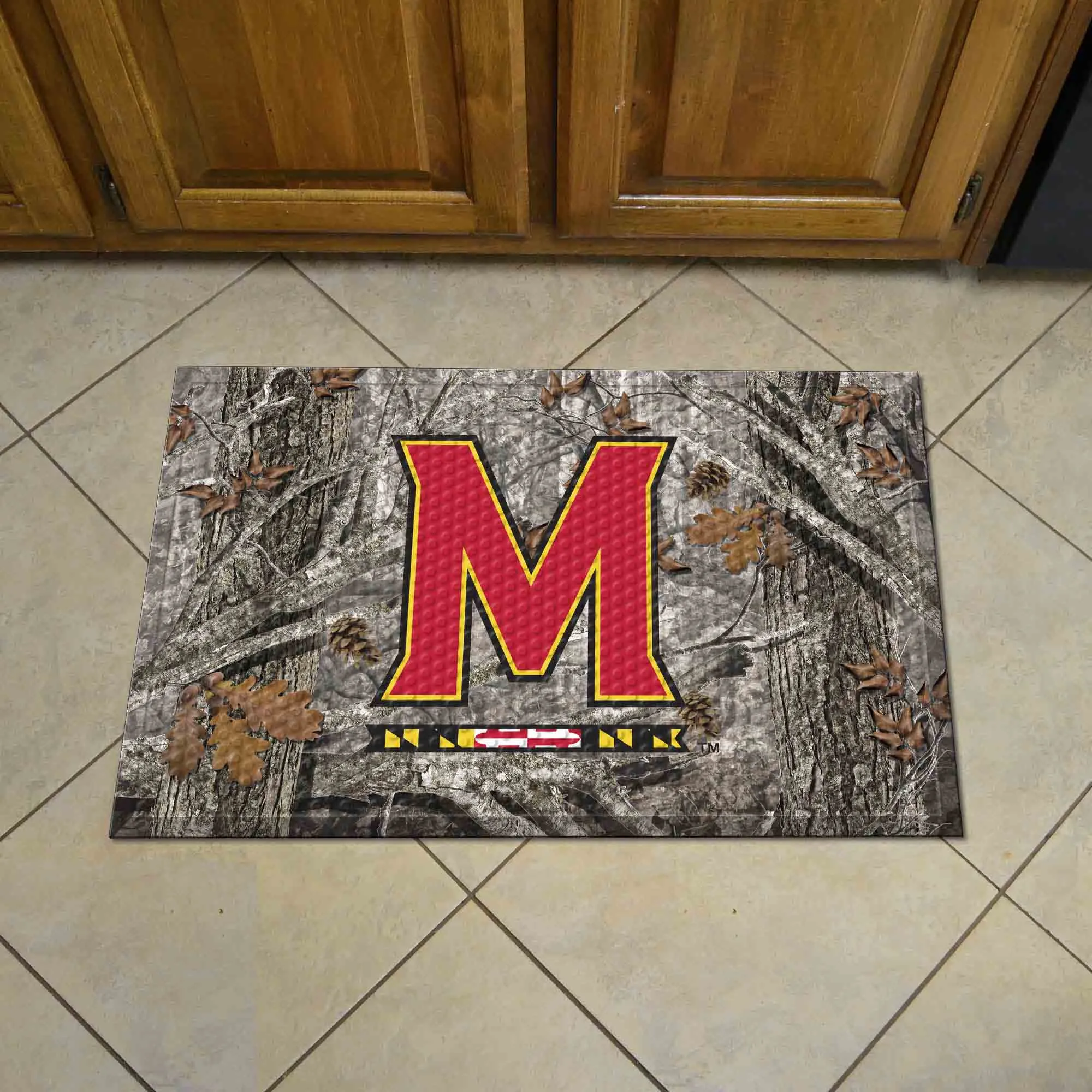 University of Maryland Camo Scraper Mat