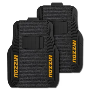University of Missouri 2-pc Deluxe Car Mat Set