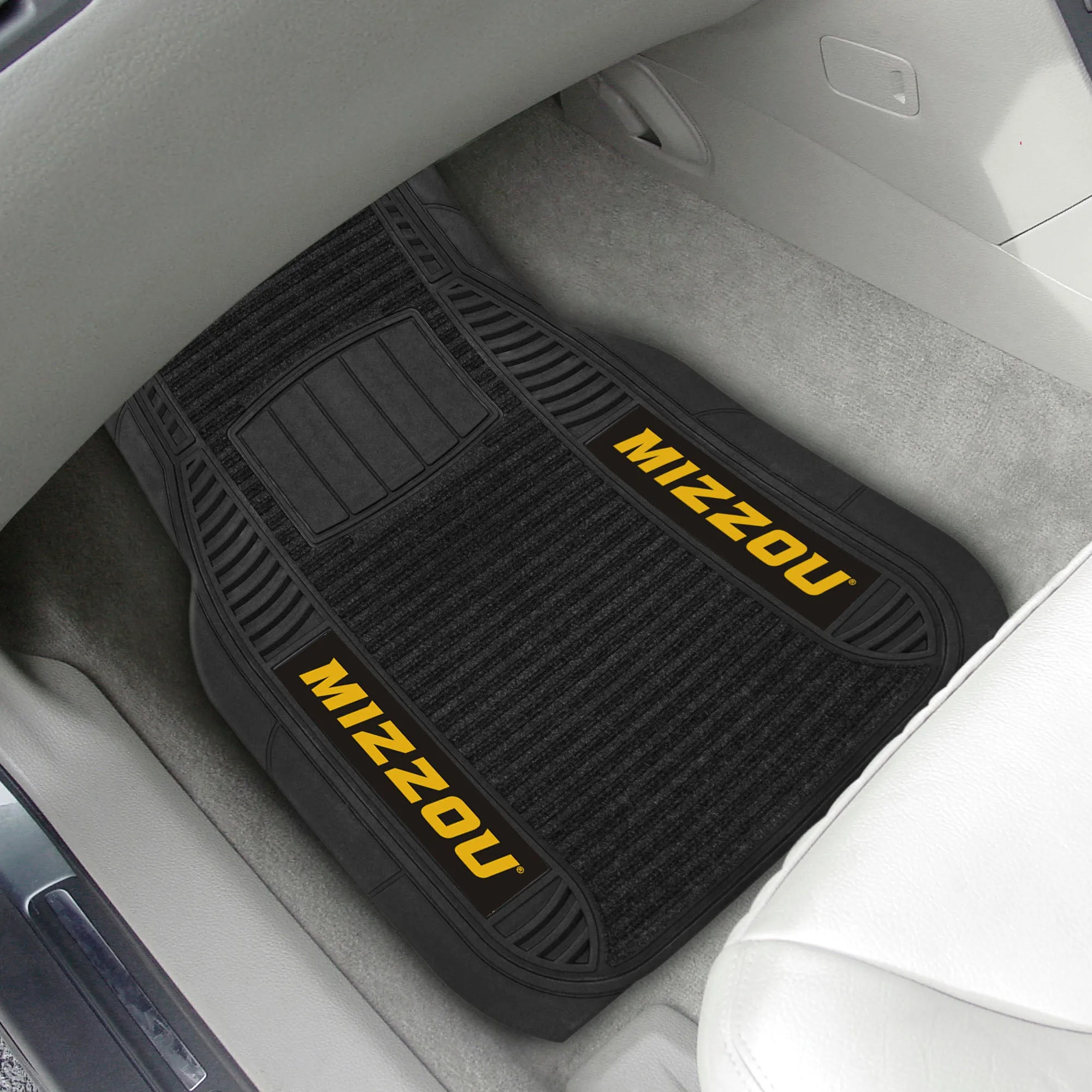 University of Missouri 2-pc Deluxe Car Mat Set