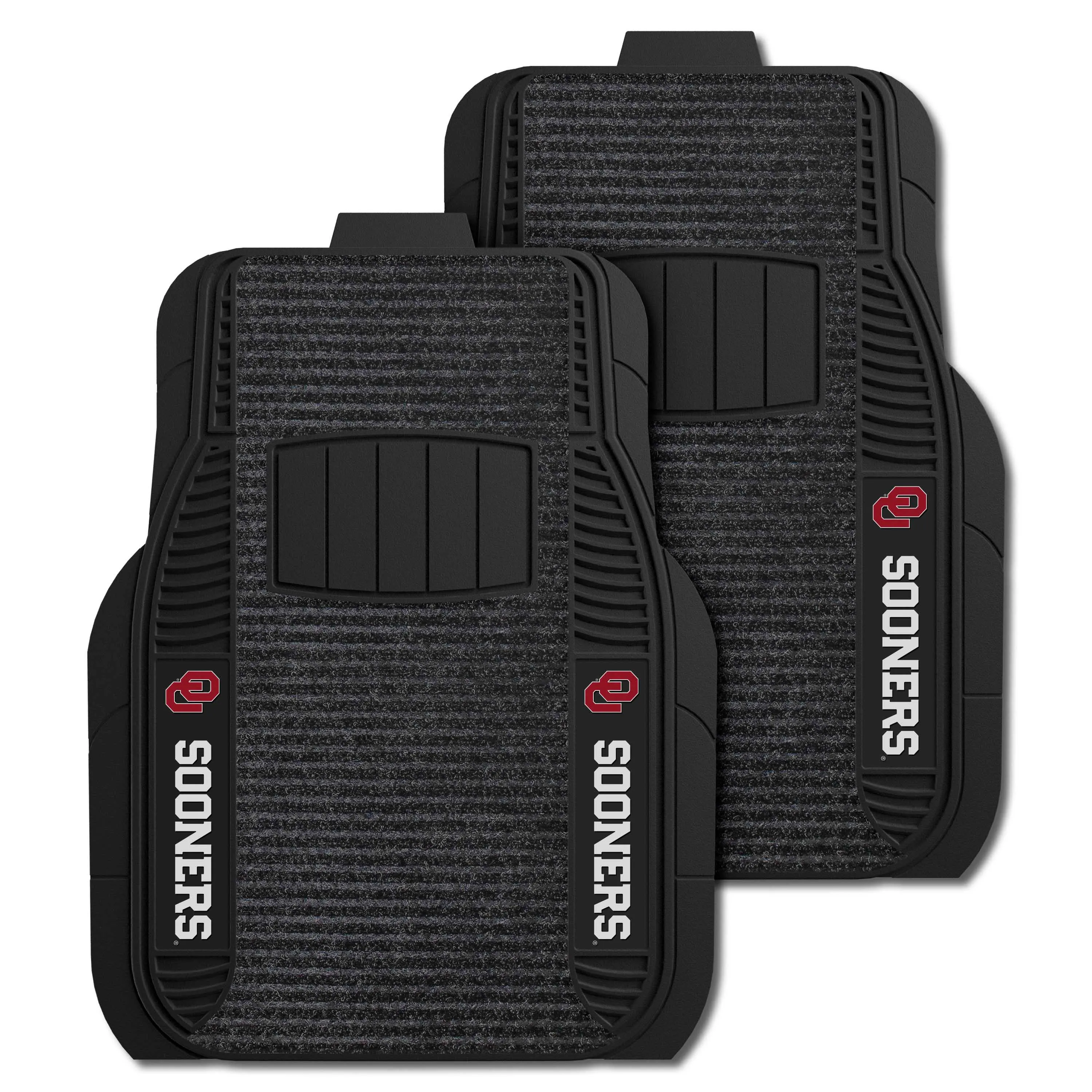 University of Oklahoma 2-pc Deluxe Car Mat Set