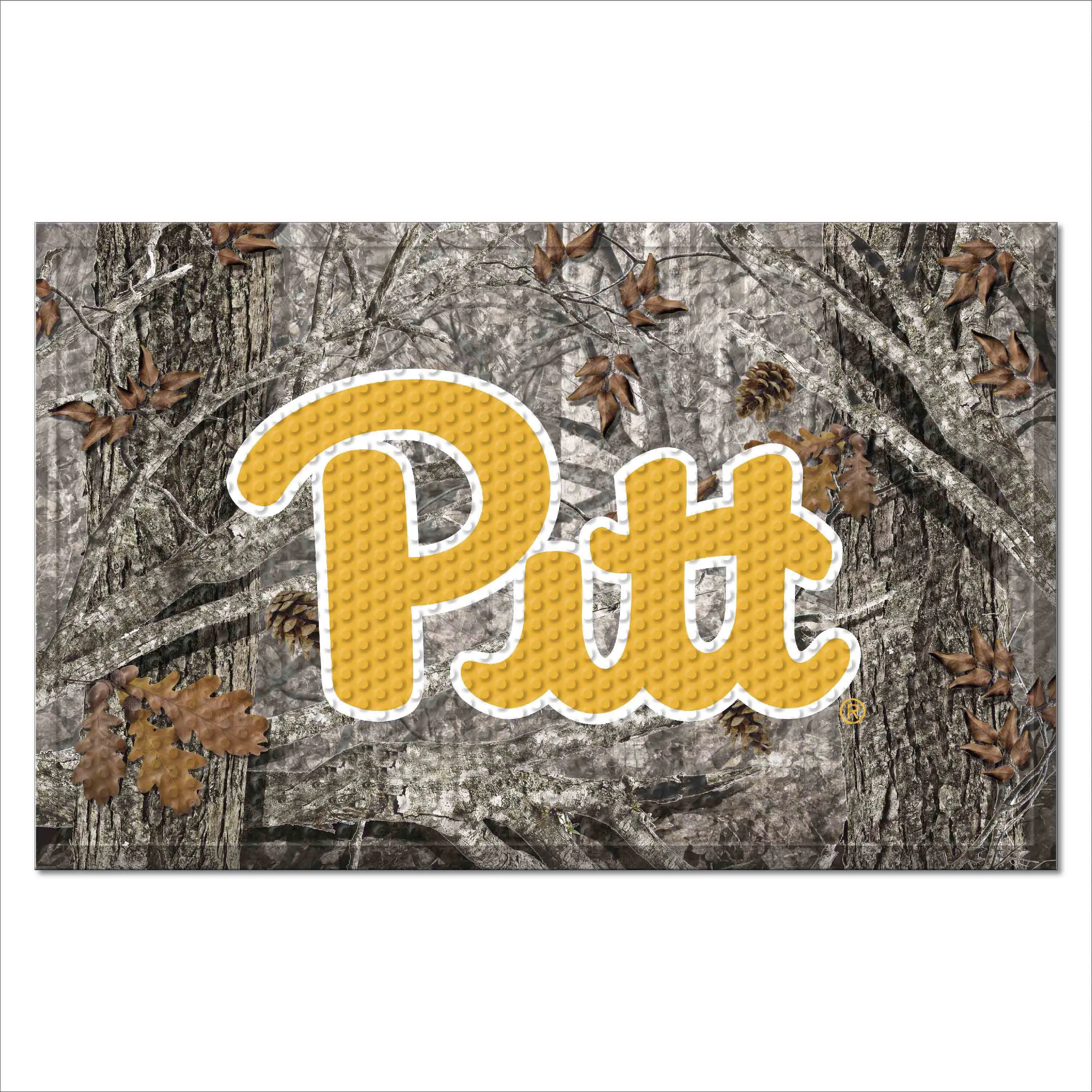 University of Pittsburgh Camo Scraper Mat
