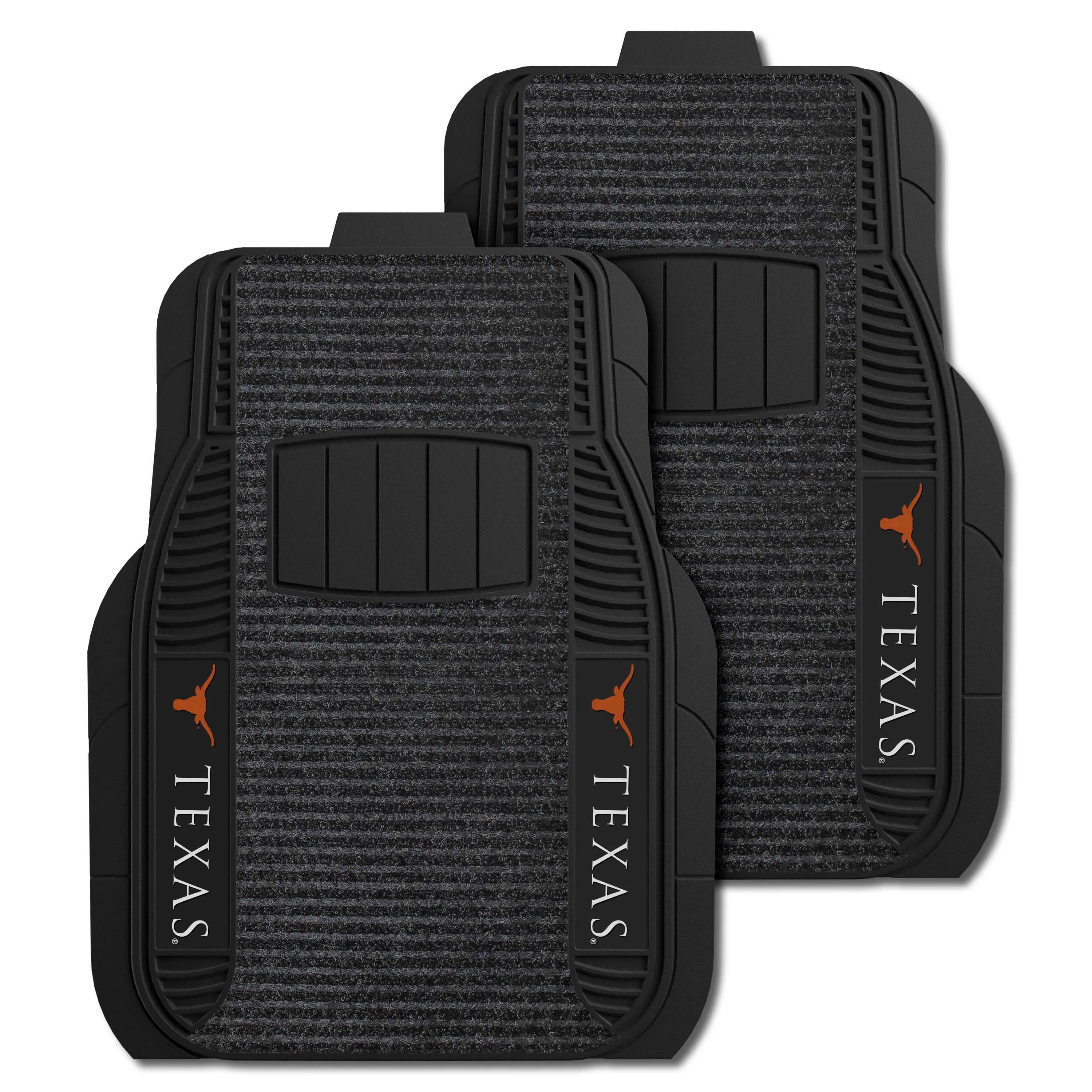 University of Texas 2-pc Deluxe Car Mat Set