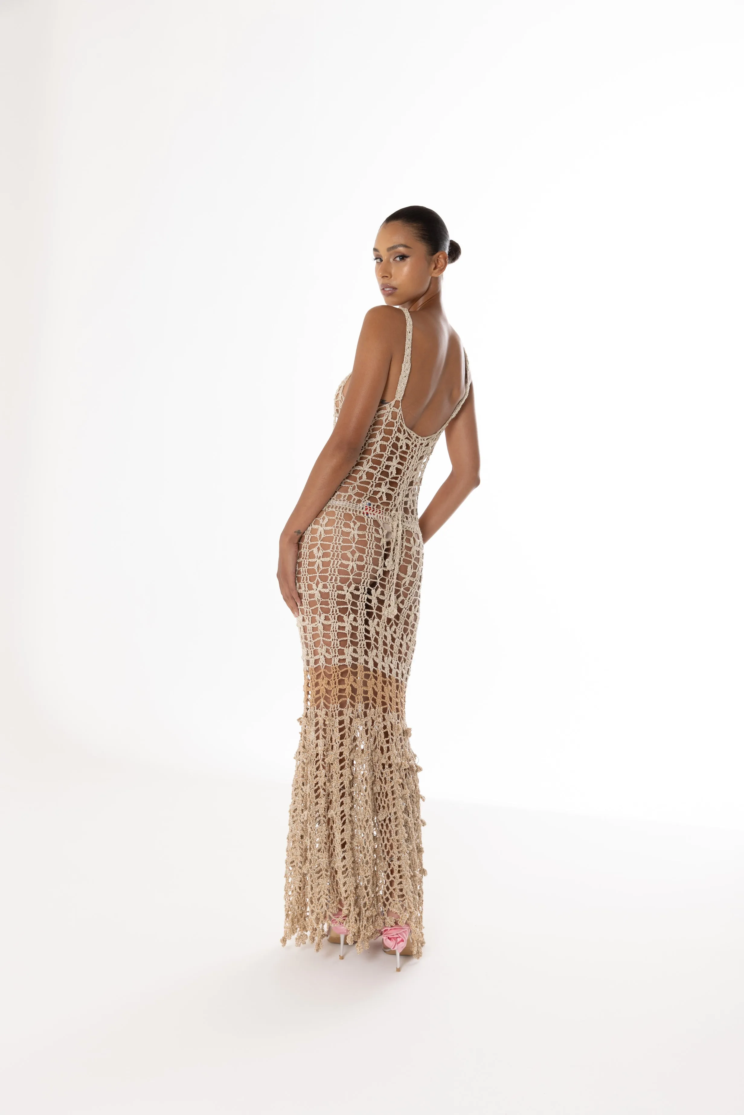 Vanilla Handmade Crochet Dress