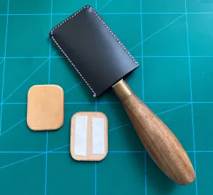 Veg Tanned Leather Tongue Pads (1 pair)