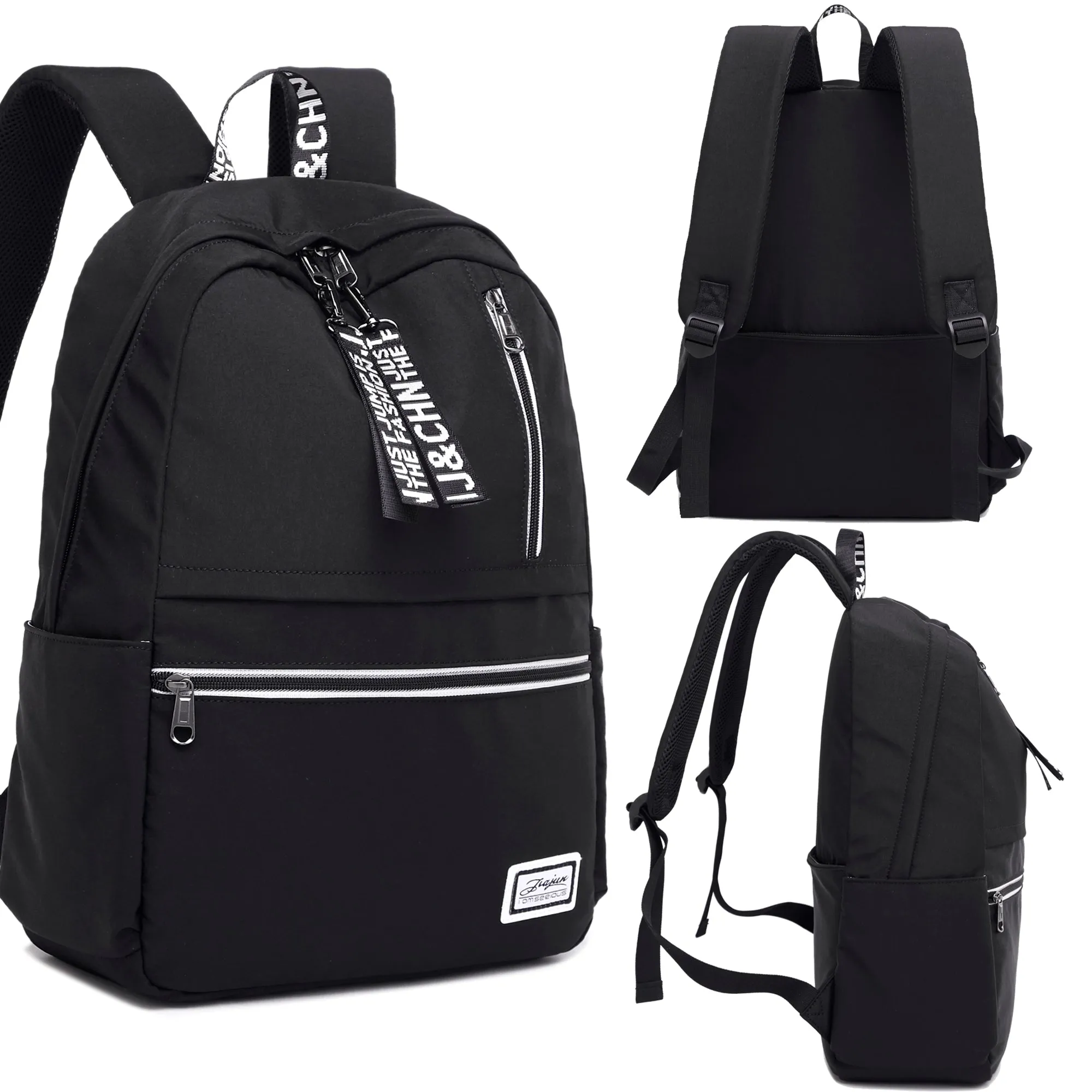 Waterproof Backpack with Charger for Travel Teens Girls School Bookbag