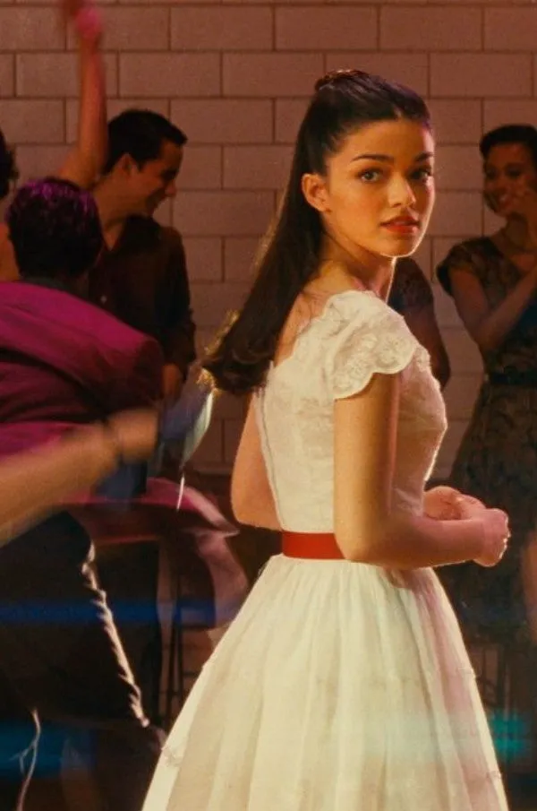 West Side Story Rachel Zegler Dress Maria White Lace Dress Formal Prom Dress