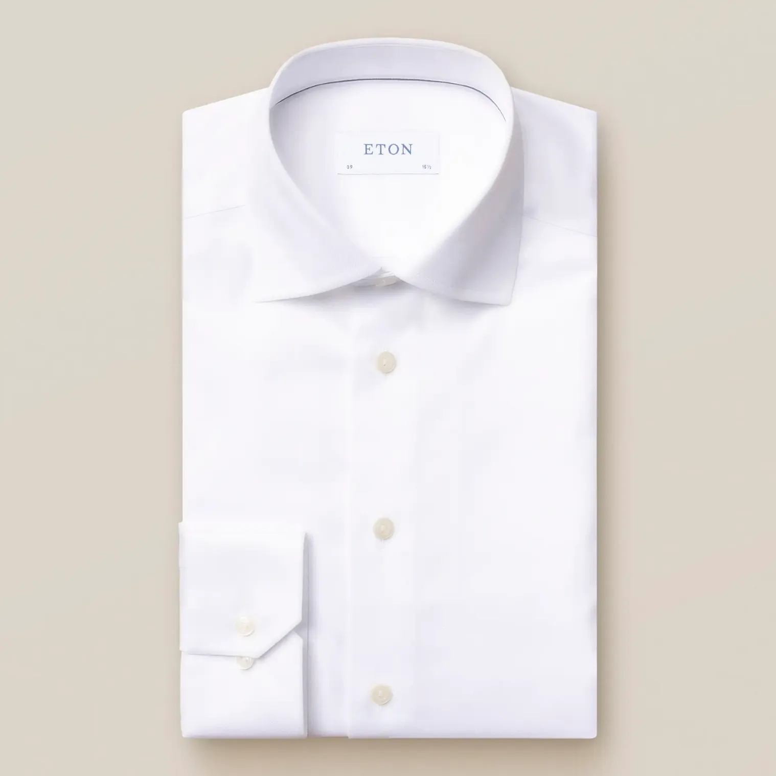 White Signature Twill Shirt