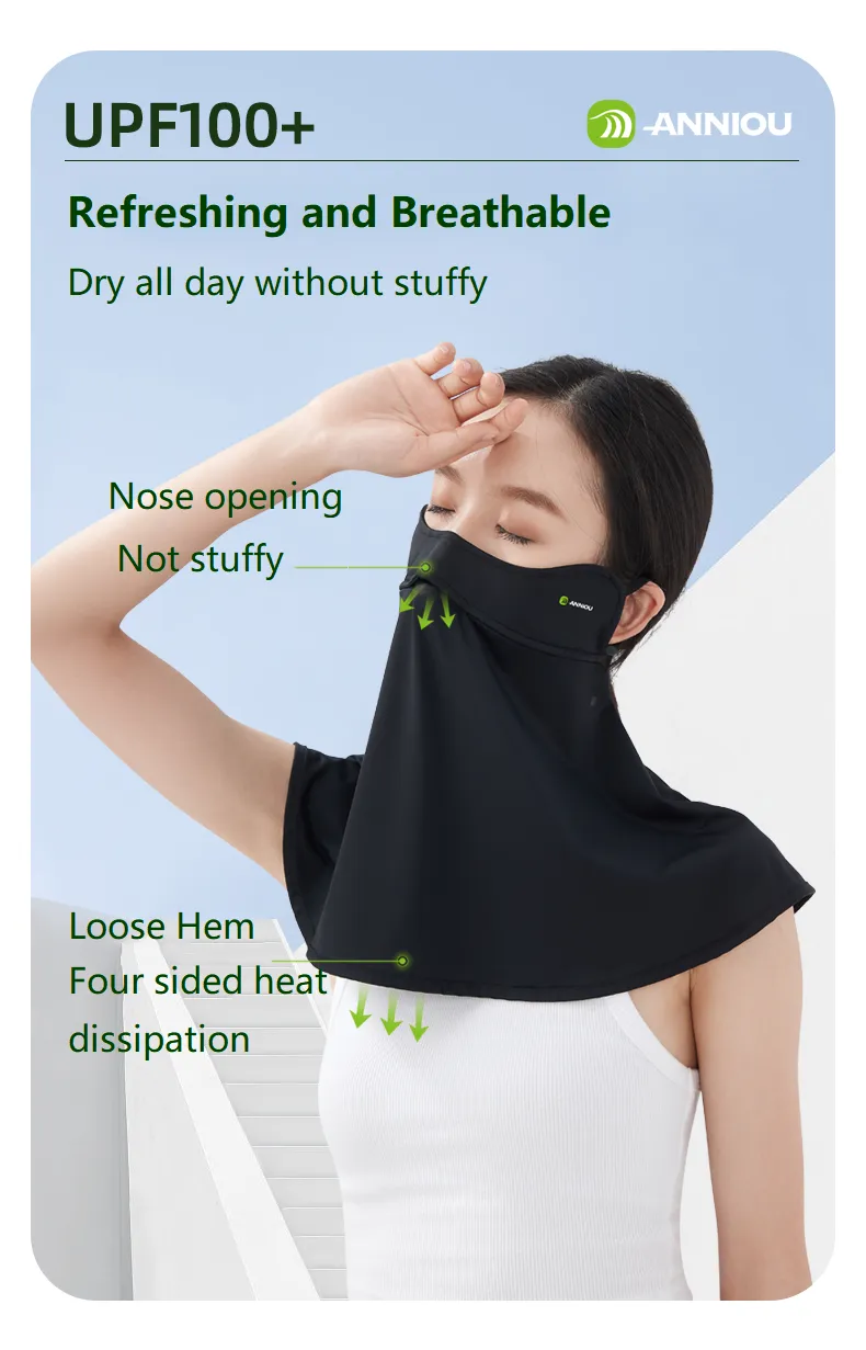Wholesale Custom Logo Sun Protection Neck Guard