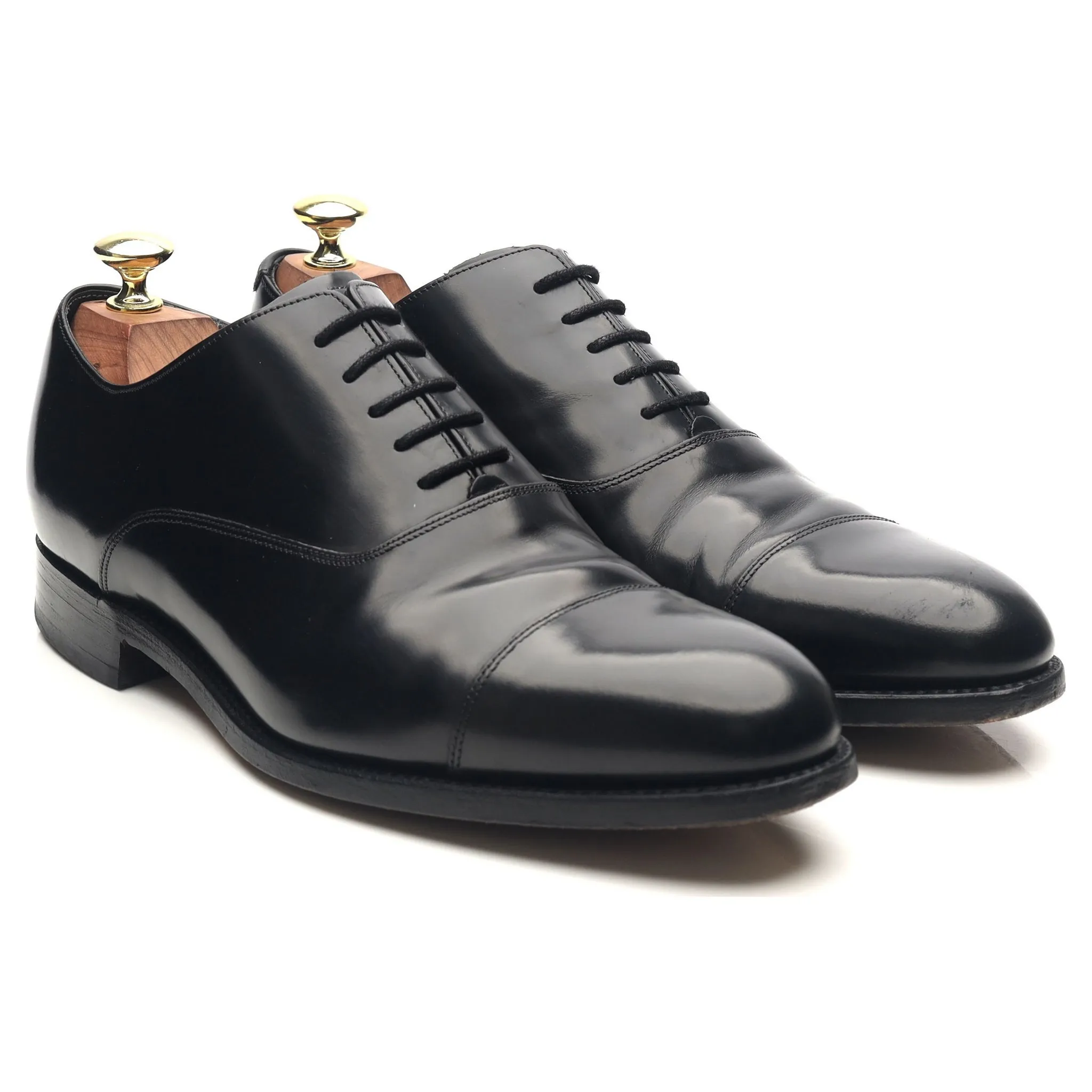 'Winsford' Black Leather Oxford UK 7.5 G