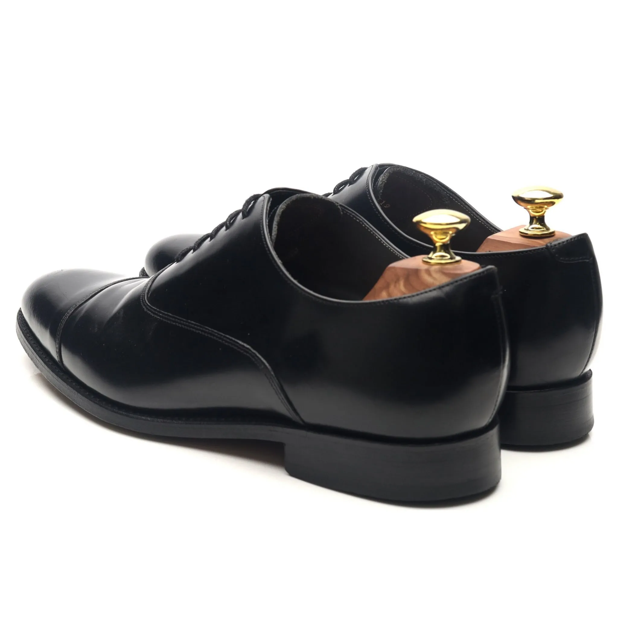 'Winsford' Black Leather Oxford UK 7.5 G