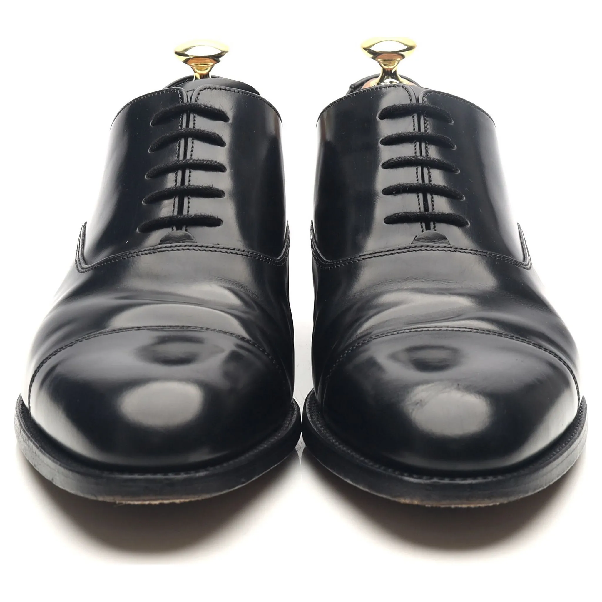 'Winsford' Black Leather Oxford UK 7.5 G