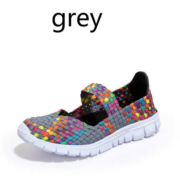 Women's Breathable Mesh Fabric Soft Sneaker