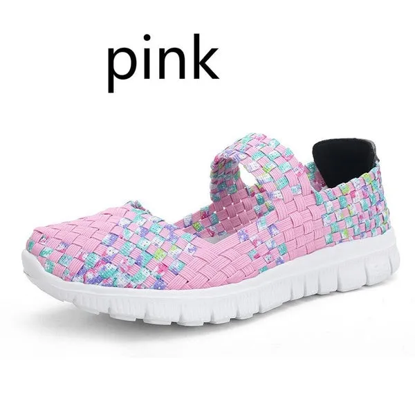 Women's Breathable Mesh Fabric Soft Sneaker