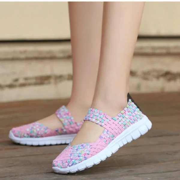 Women's Breathable Mesh Fabric Soft Sneaker