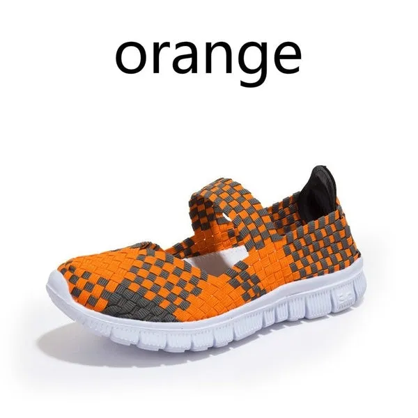 Women's Breathable Mesh Fabric Soft Sneaker