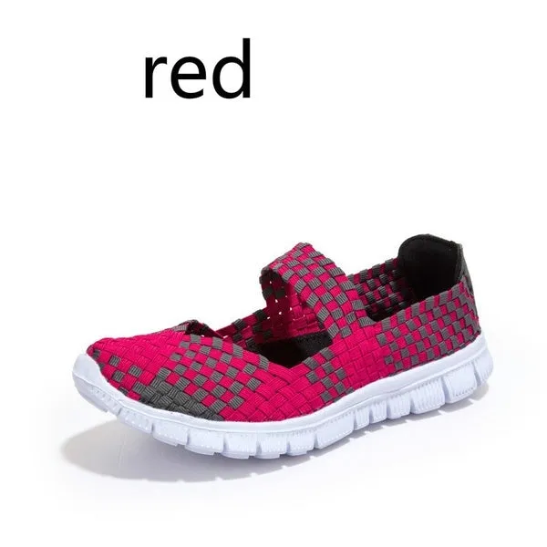 Women's Breathable Mesh Fabric Soft Sneaker