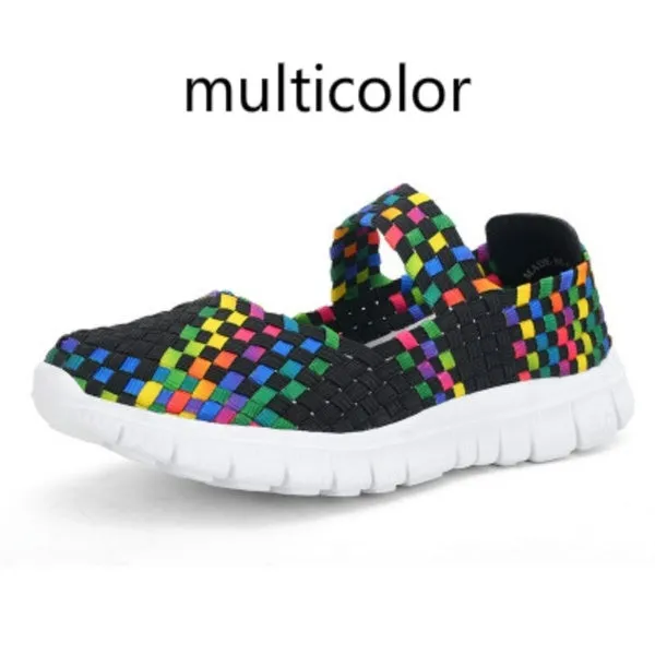 Women's Breathable Mesh Fabric Soft Sneaker
