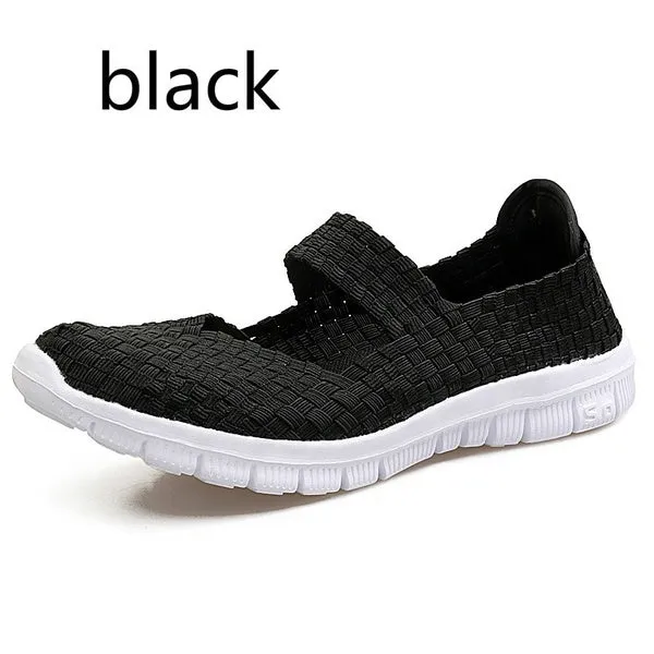 Women's Breathable Mesh Fabric Soft Sneaker