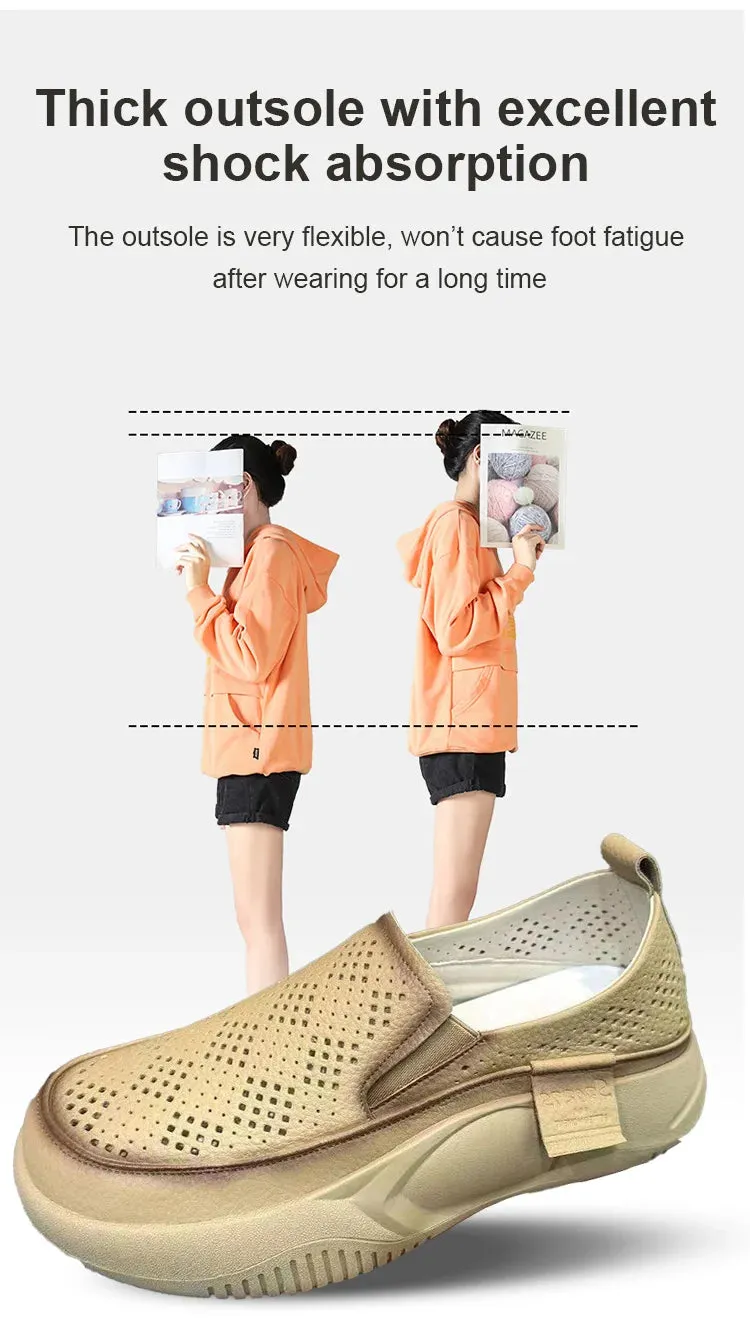 Women's Casual Thick Sole Retro Shoes