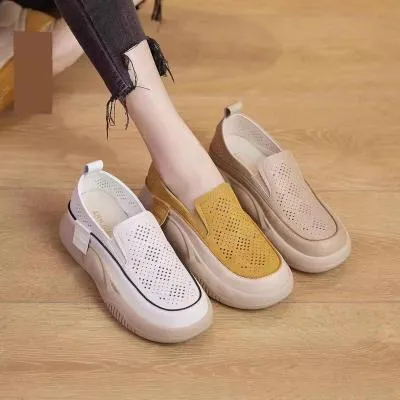 Women's Casual Thick Sole Retro Shoes