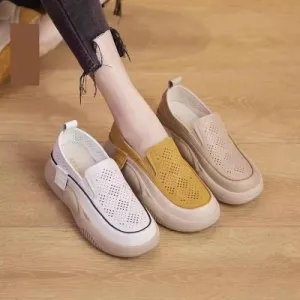 Women's Casual Thick Sole Retro Shoes