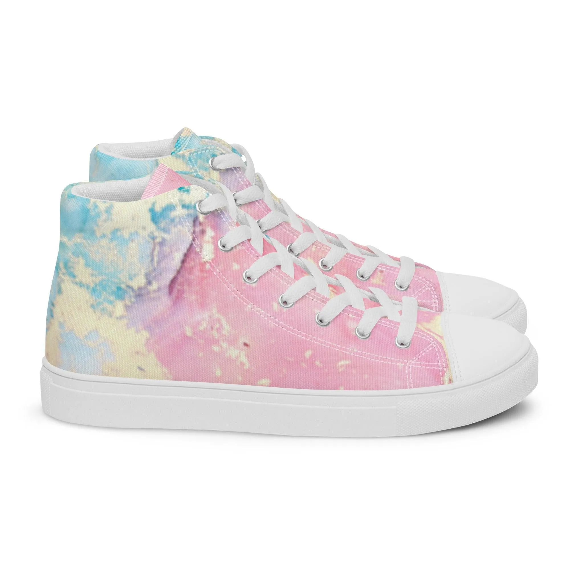 Women’s High Top Canvas Sneakers Multicolored