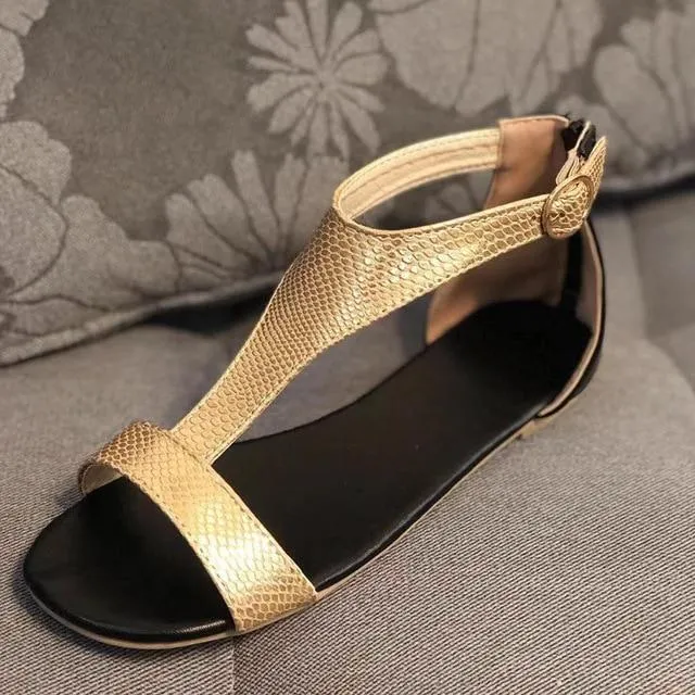 Women's Sandals  Ladies Shoes Open Toe Breathable Beach Buckle Strap Sandals