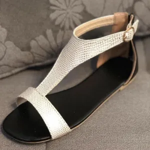Women's Sandals  Ladies Shoes Open Toe Breathable Beach Buckle Strap Sandals