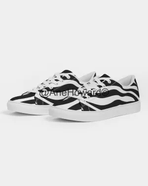 Zebra  Women's Faux-Leather Sneaker